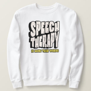Sudadera Terapia del habla Terapia del habla