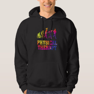 Sudadera Terapia Física Evolución Retro Tie Dye  PT Terapeu