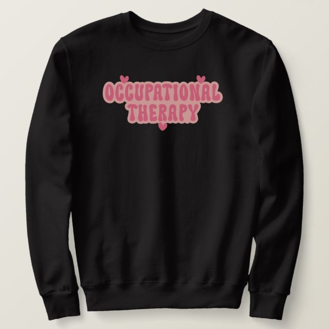 Sudadera Terapia ocupacional (Anverso del diseño)