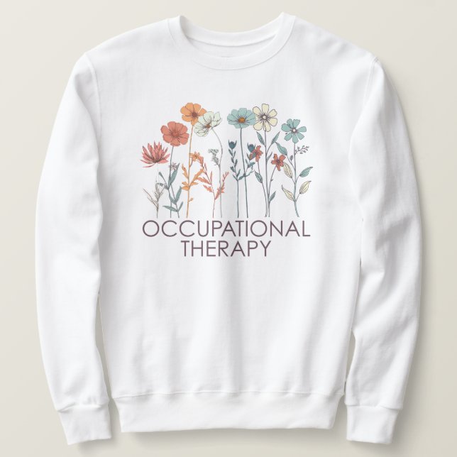 Sudadera Terapia ocupacional (Anverso del diseño)