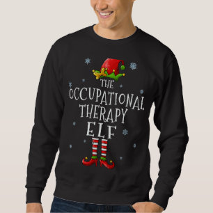 Sudadera Terapia Ocupacional Elf Groupe Divertido Coincidie