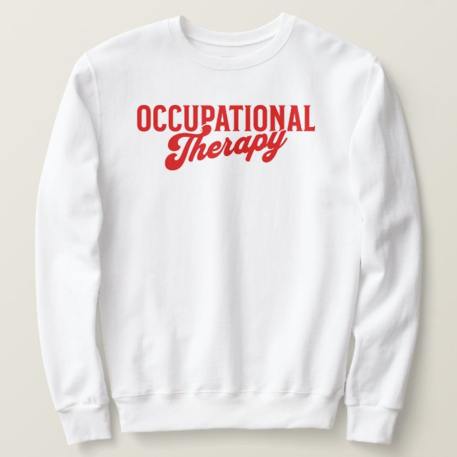 Sudadera Terapia Ocupacional OTA Salud (Anverso del diseño)