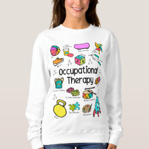 Sudadera Terapia ocupacional pediátrica colorida
