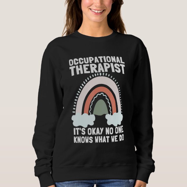 Sudadera Terapia Ocupacional Pediátrica Ot Mes Ota (Anverso)