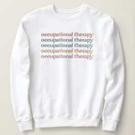 Sudadera Terapia ocupacional Retro a regalos de posgrado pa