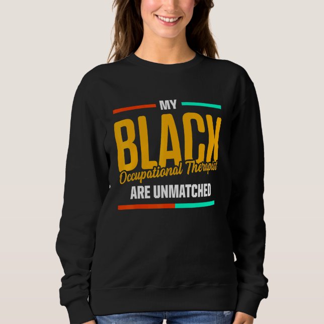 Sudadera Terapia Ocupacional Terapéutica 4 (Anverso)