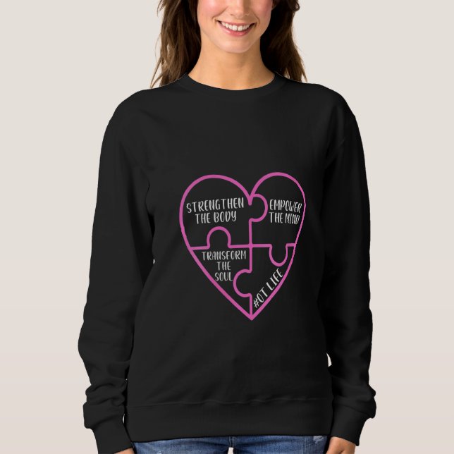 Sudadera Terapia Ocupacional Terapia Pediátrica (Anverso)