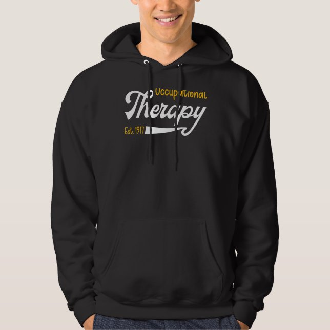Sudadera Terapia Ocupacional Y Terapia Ocupacional (Anverso)