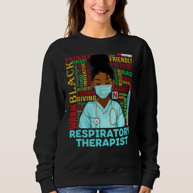 Sudadera Terapia respiratoria de mujeres africanas historia (Anverso)