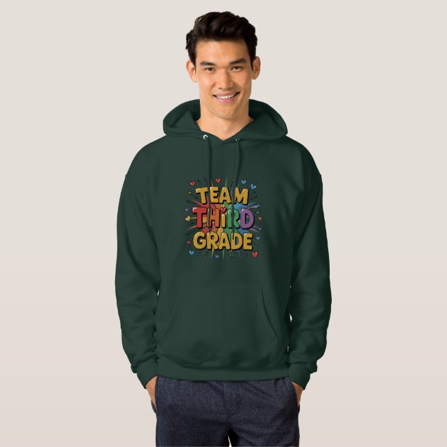 Sudadera Tercer grado de equipo (Anverso completo)