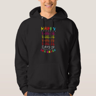 Sudadera Tercer grado manos coloridas felices 100 días 100