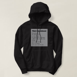Sudadera Tercera Enmienda Protesta Constitucional