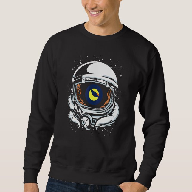 Sudadera Terra Astronauta Terra Al Espacio De La Luna (Anverso)