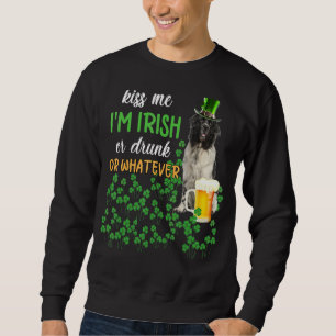 Sudadera Terranova Me Besa Que Soy Irlandés, Borracho O Tri