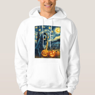 Sudadera Terranova Newfie Perro Lindo Halloween Jack O Lant
