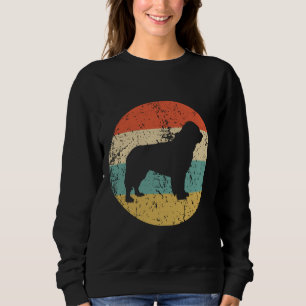 Sudadera Terranova retro vintage Divertido perro de Newfi