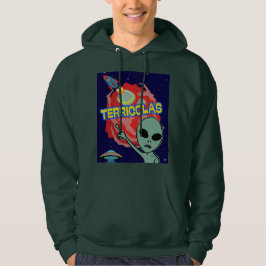 Sudadera terrícolas - susto alienígena de humanos