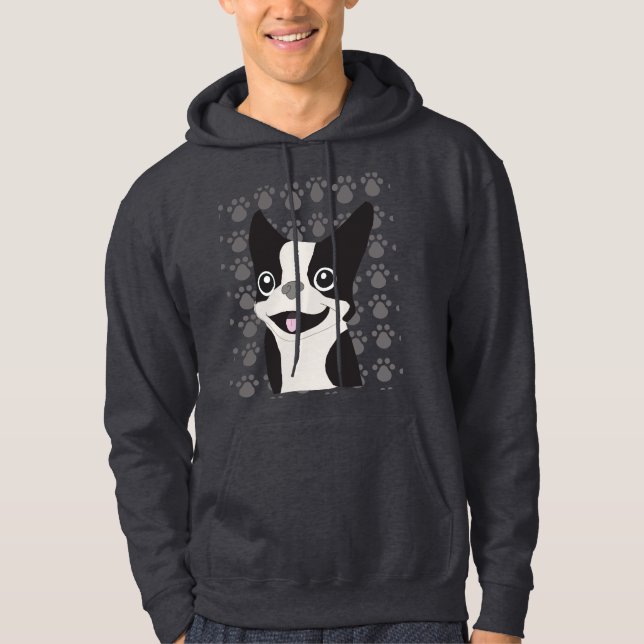 Sudadera Terrier de Boston (Anverso)