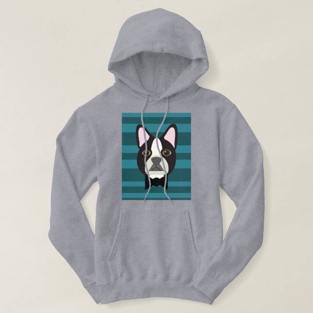 Sudadera Terrier de Boston (Diseño del anverso)