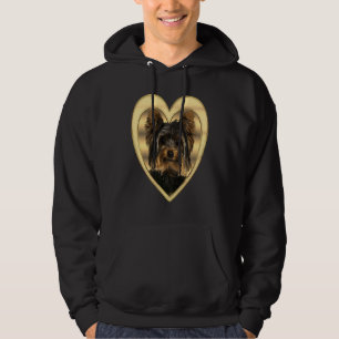 Sudadera Terrier de Yorkshire Perro Corazón Terrier de York