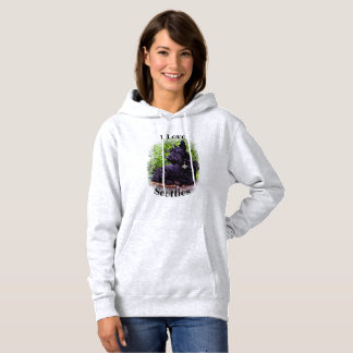Sudadera Terrier escocés negro/trigueño, sentado/de pie