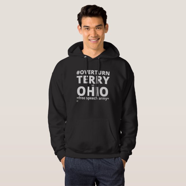 SUDADERA "TERRITORIO DE GIRO CONTRA OHIO" (Anverso completo)