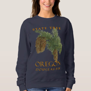 Sudadera Territorio de Oregón Árbol El Abeto Douglas