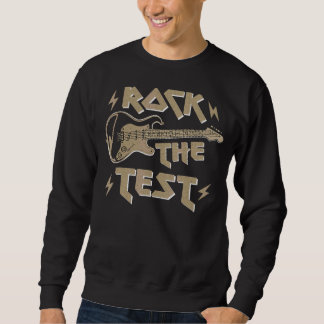 Sudadera Test Day Teacher Rock The Test Guitar Teacher Test