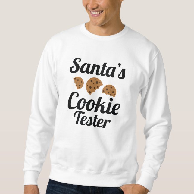 Sudadera Tester de cocina de Santa (Anverso)