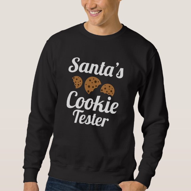 Sudadera Tester de cocina de Santa (Anverso)