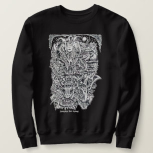 Sudadera Testigos y demonios, por Brian Benson.