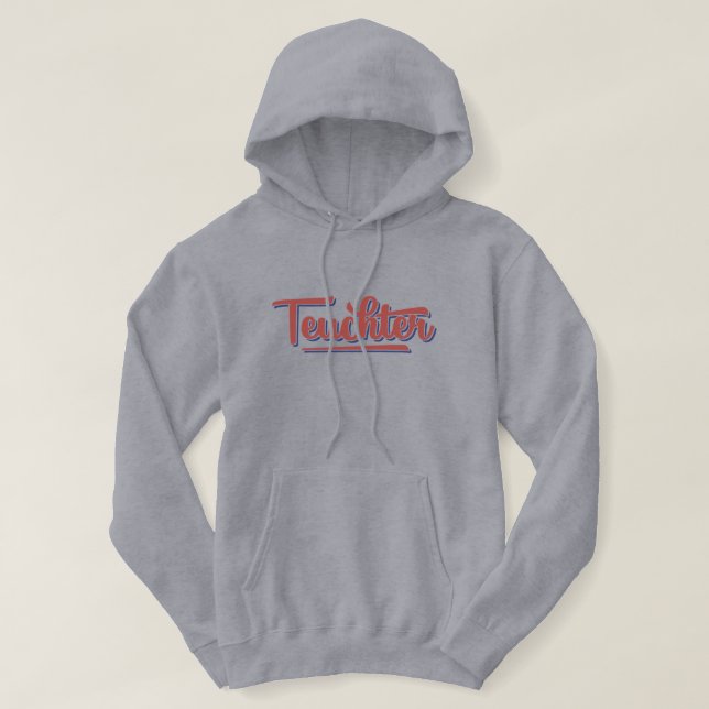 Sudadera Teuchter, Hoodie de dialecto dorico (Diseño del anverso)