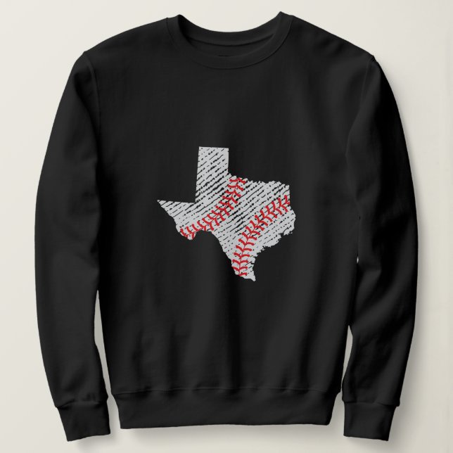 Sudadera Texas Baseball Mom Personaliza el Storneo de Béisb (Anverso del diseño)