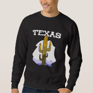 Sudadera Texas Cactus Retro Country