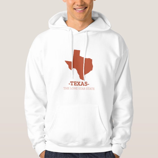 Sudadera Texas - El solitario Estado Estrella (Anverso)