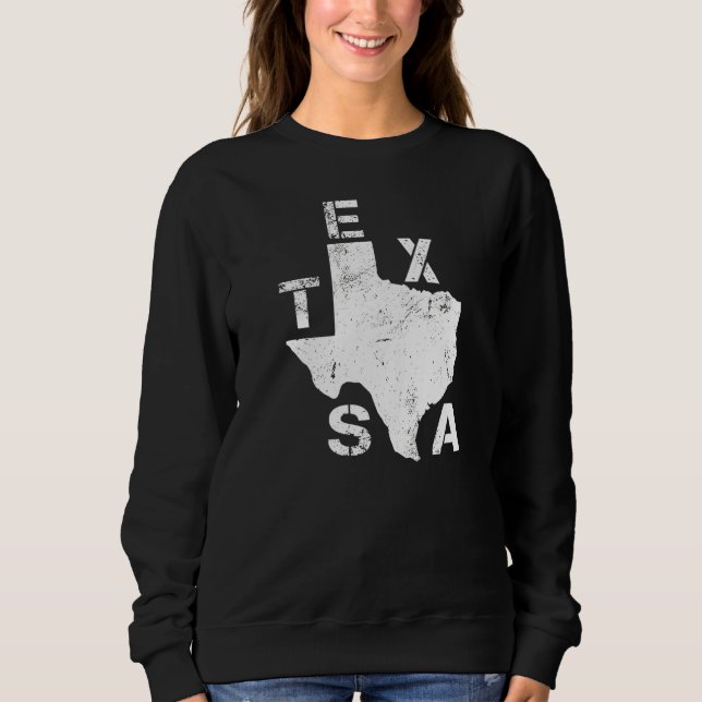 Sudadera Texas es mejor que su estado en problemas de Texas (Anverso)