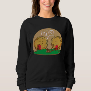 Sudadera Texas Hold Em Tarjeta De Galleta De Poker Divertid