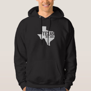 Sudadera Texas Pride Home State Texas Est 1845