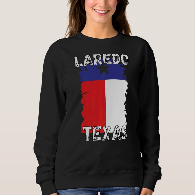 Sudadera Texas Retro Laredo Texas Souvenirs 1 (Anverso)