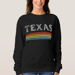 Sudadera Texas Vintage Sunset Retro con problemas
