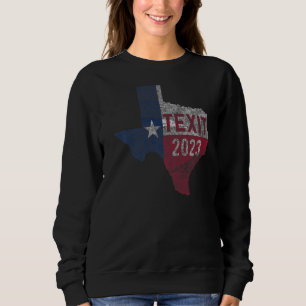 Sudadera Texit 2023 Texas Pride Dolorido Estado De Tx Secci