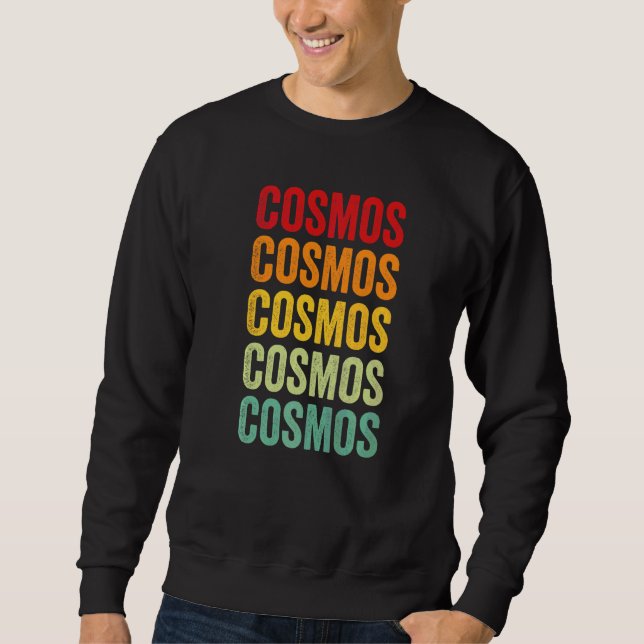 Sudadera Texto Arcoíris Criptográfico Cosmos (Anverso)