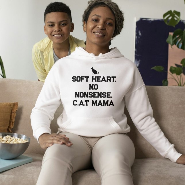 Sudadera Texto blanco y negro personalizado para amantes de (Subido por el creador)