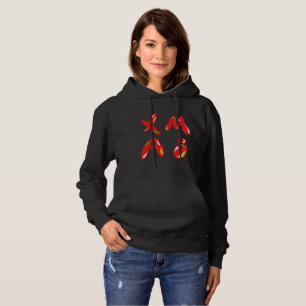 Sudadera Texto de burbuja de navidad