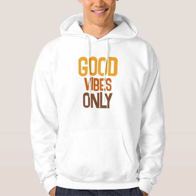 Sudadera Texto de cita personalizada Hombres modernos buena (Anverso)