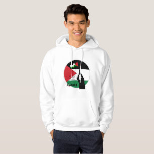 Sudadera Texto en árabe de Palestina Libre