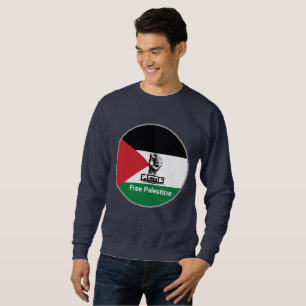 Sudadera Texto en árabe palestino libre