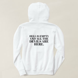 Sudadera Texto personalizado divertido elegante moderno min