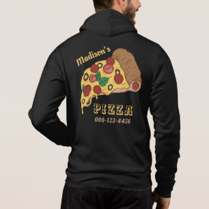 Sudadera texto personalizado PIZZA