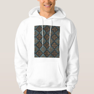 Sudadera Textura de bronce con estampado.